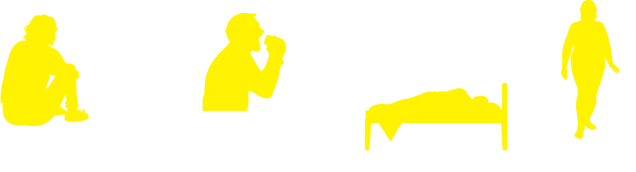 graphic showing common symptoms of seasonal affective disorder (SAD)