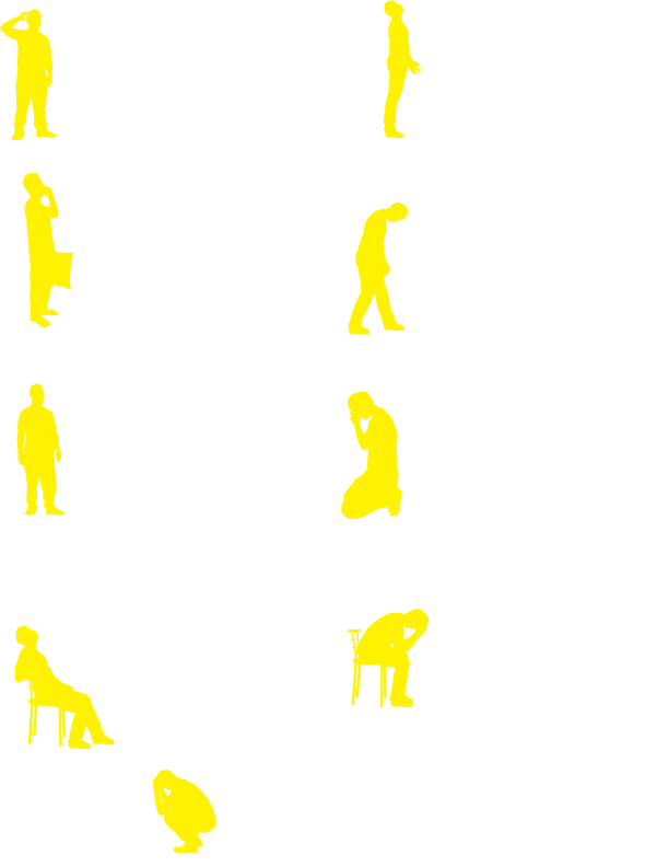 graphic of common symptoms of major depressive disorder (MDD)