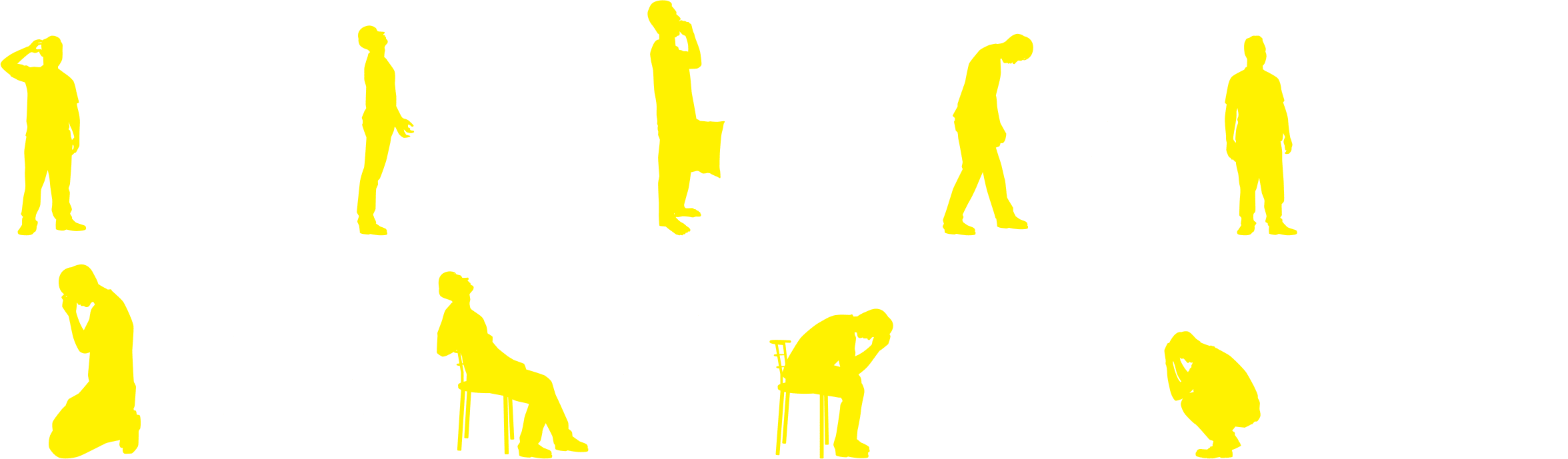 graphic of common symptoms of major depressive disorder (MDD)